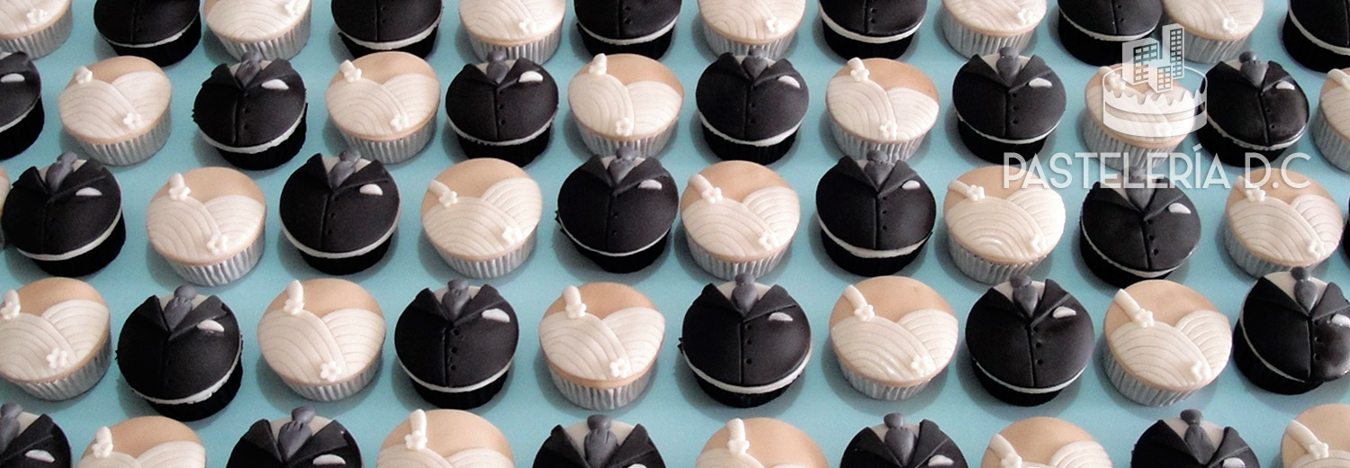 Cupcakes o minicupcakes para matrimonio