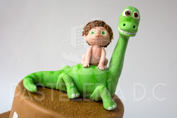 Cake topper de Un Gran Dinosaurio - Pastelería 