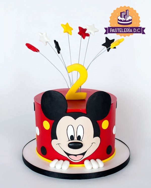 Ponqué Pastel Torta personalizada en Bogotá Mickey Mouse